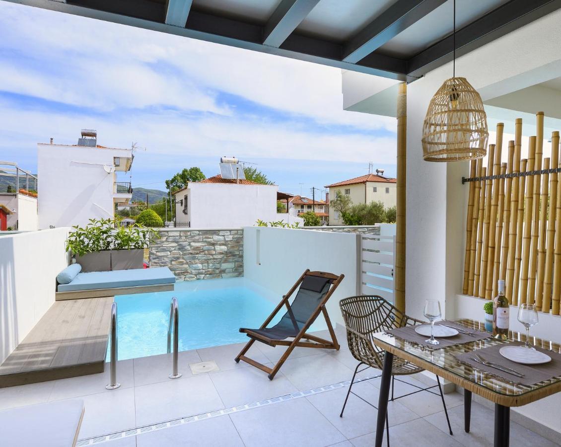 Alea Suites -Adults Only And Kids 14 Plus Asprovalta Exterior photo